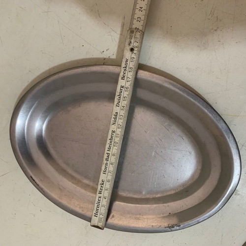 Vintage serving tray used