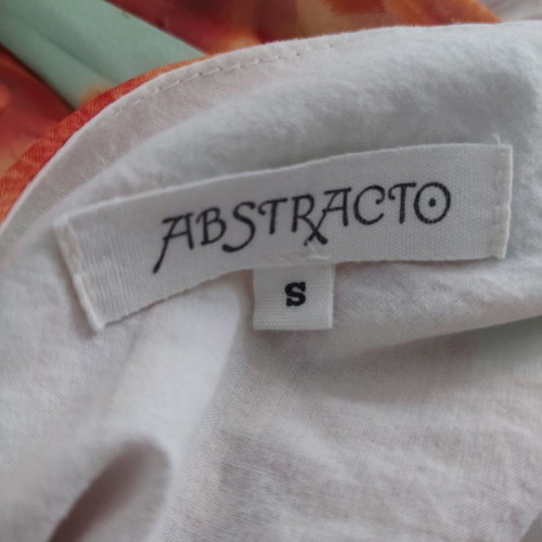 Abstracto dress used, satin print, size S