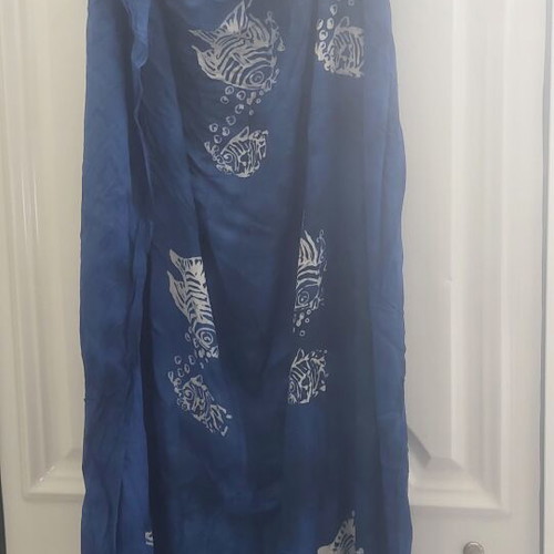 Pareo set in blue shades, like new, Abercrombie & Fitch