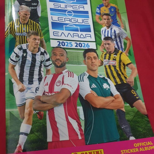 Panini Super League 2025 - 2026 Album new