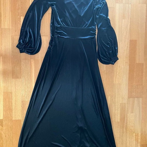 JLo long evening dress used, black, size M