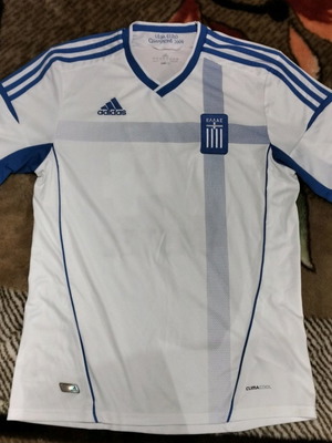 Φανέλα Εθνικής Ελλάδος Euro 2012 μεταχειρισμένη, μέγεθος Large με Σαλπιγγίδη