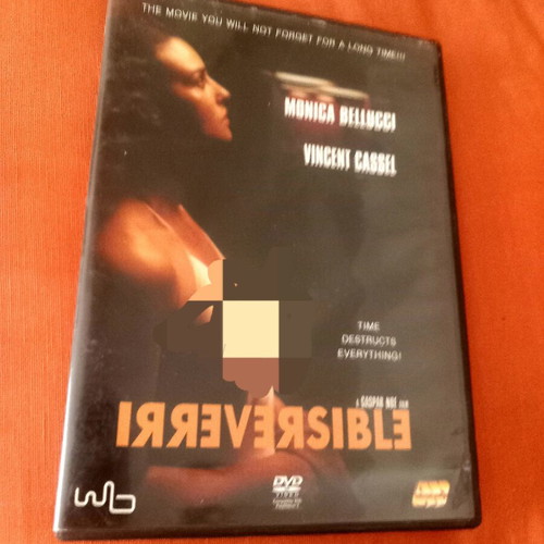 Irreversible DVD movie, drama thriller with subtitles