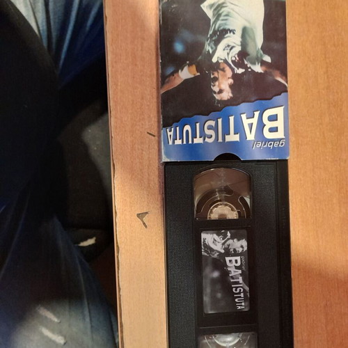 Gabriel Batistuta VHS videocassette like new