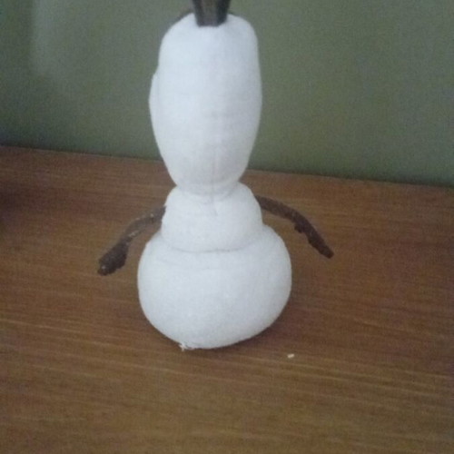 Olaf plush like new, height 18 cm