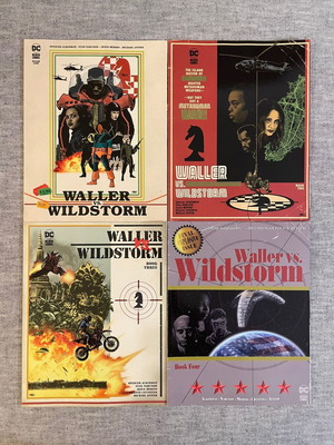 Waller vs. Wildstorm set #1-4 (2023 DC Black Label) like new