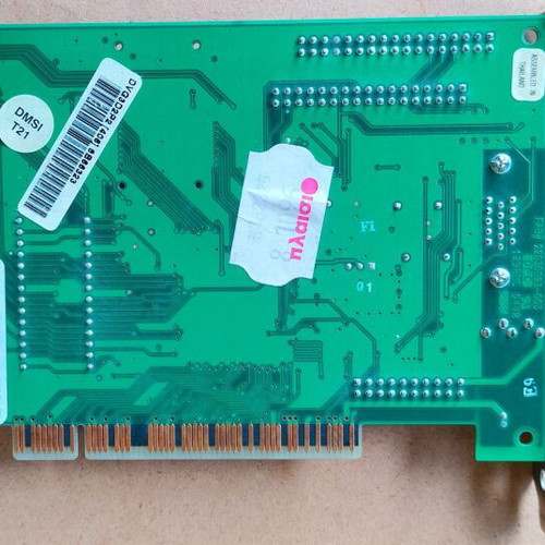 Diamond Stealth 3D 2000 graphics card used PCI