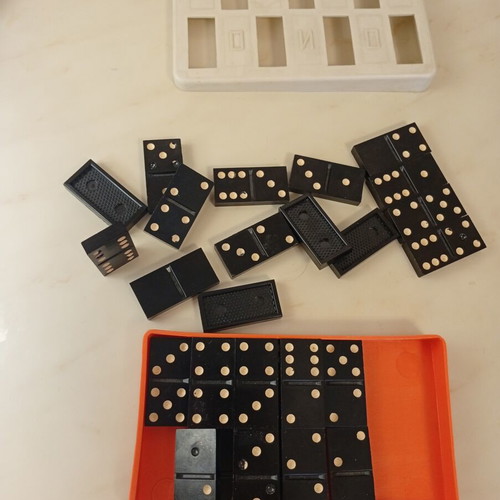 Vintage Soviet Domino (CCCP) used, collectible board game