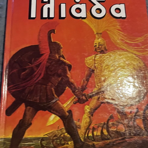 Children's Books Odyssey and Iliad by Homer used, thick cover