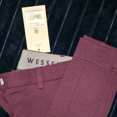 Wessex Girls' Riding Pants new, size 9-10 years, pink and purple