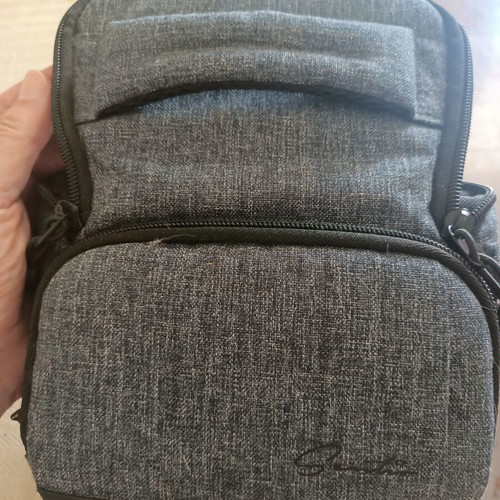Sentio Camera Bag like new, shoulder, grey