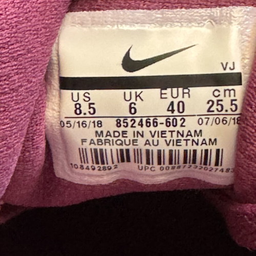 Nike Downshifter 7 Tea Berry running shoes like new, size 40