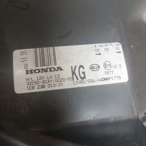 Headlight for Honda C-RV '04-'07 like new, front left