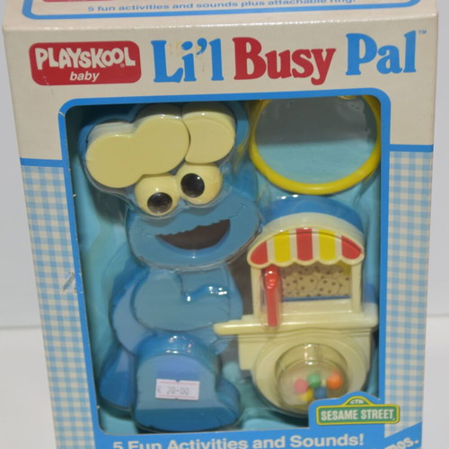 Vintage Playskool Sesame Street Baby Toy new in box