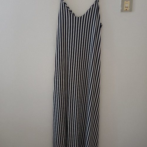 Striped dress slightly used, size M