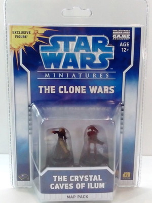 Star Wars Miniatures The Clone Wars The Crystal Caves of Ilum Map Pack new