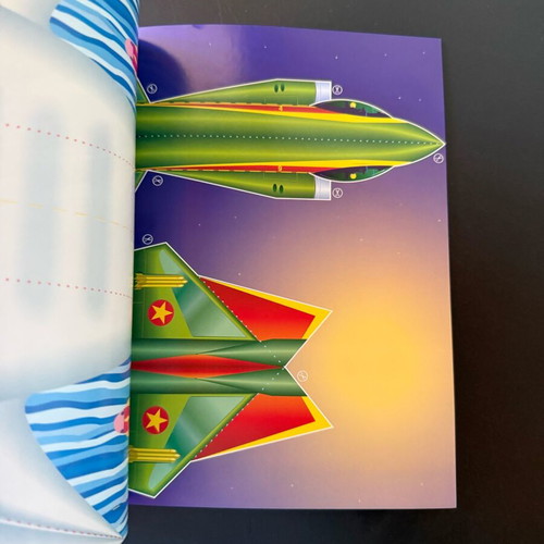 Papier-flieger für Kids German origami book new for children