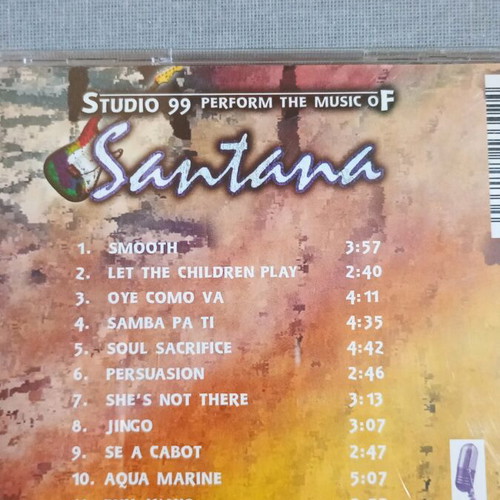 Santana CD like new, rock