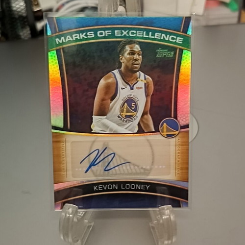Kevon Looney Autograph Marks of Excellence 2025 TOPPS card new