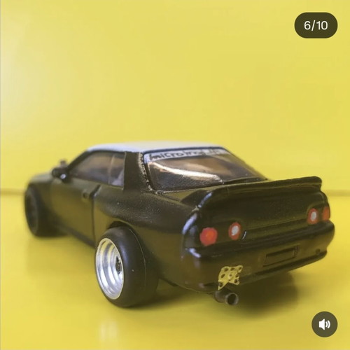 Hotwheels Nissan Skyline GTR R32 custom dragster