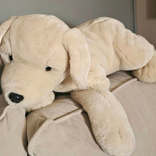 Large plush dog like new