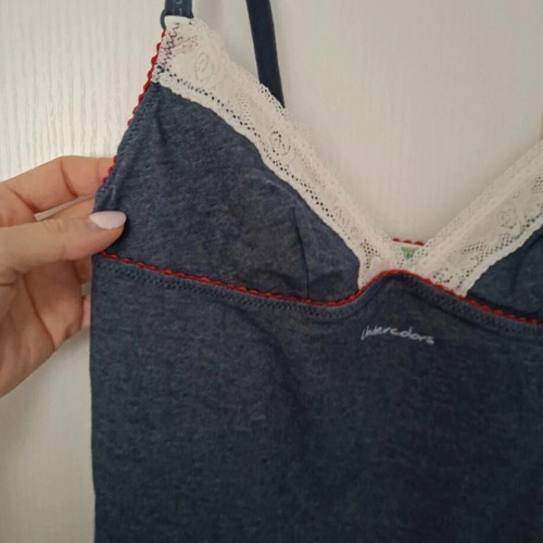 Negligee 2 pieces XS Undercolors of Benetton like new, multicolor