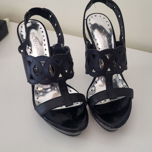 Bcbgmaxazria heels black size 36 used