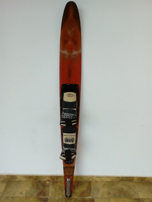 HO Truth water ski used, 66", double boots M, bag included