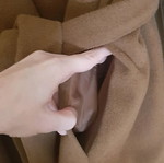 Παλτό H&M καφέ σαν καινούργιο με ζώνη και τσέπες