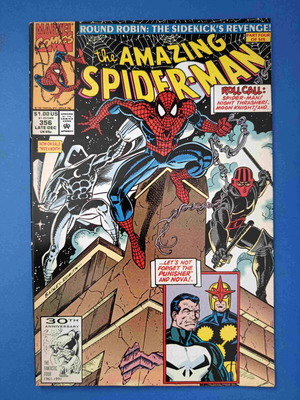 The Amazing Spider-Man 356 comic book used, English