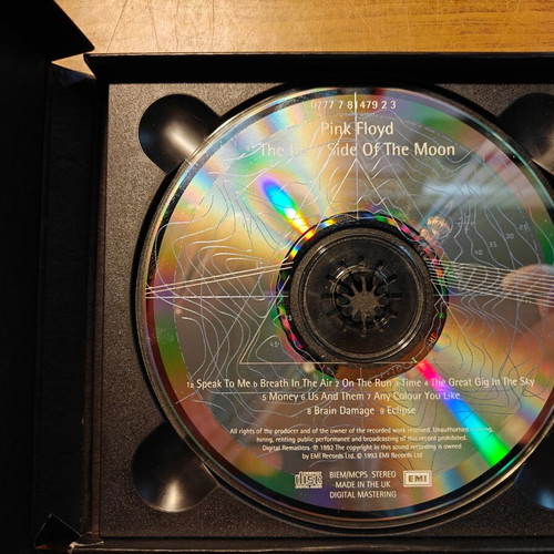 Pink Floyd The Dark Side Of The Moon CD used 20th Anniversary Edition