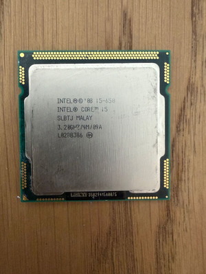 Intel i5 650 processor