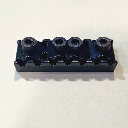 Locking Nut for 7-String Guitar Floyd Rose Schaller Type, Black