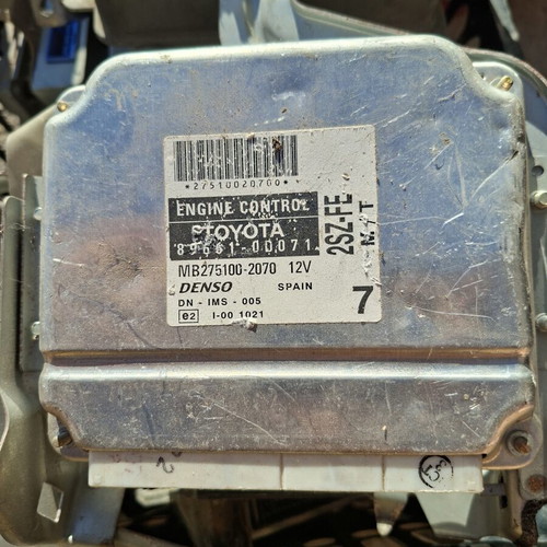 Toyota Yaris engine control unit