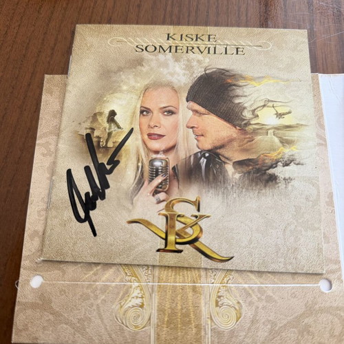 Kiske Somerville CD & DVD album signed, like new