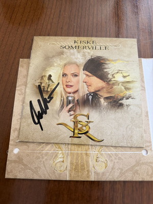 Kiske Somerville CD & DVD album signed, like new
