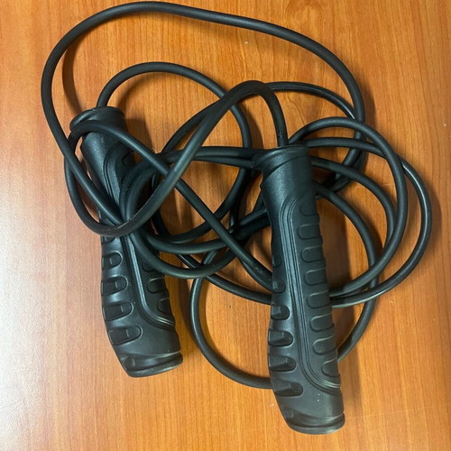 Gym skipping rope used