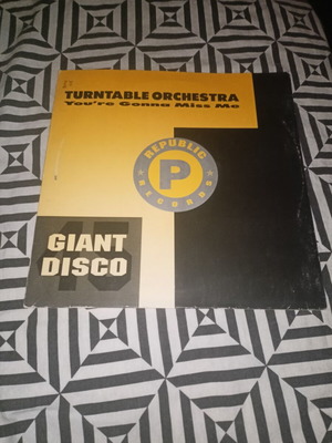 Turntable Orchestra You're Gonna Miss Me 12" Maxi-Single 1988 vinyl