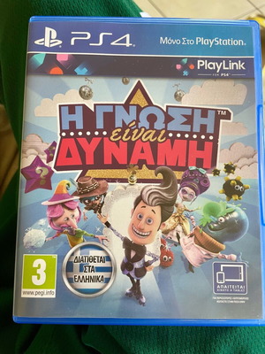 Knowledge Is Power PS4 like new with case and manual