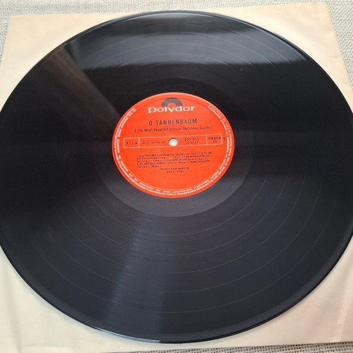 The Santa Claus Orchestra O Tannenbaum LP, German Christmas carols