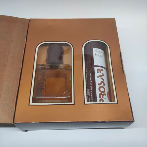 PROSAR After Shave & Shaving Foam Vintage Gift Set like new