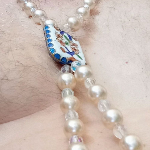 Malas necklaces from Tibet used with book gift