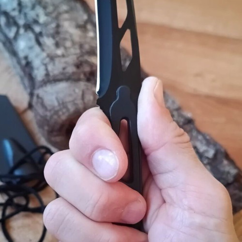 Survivor Fixed Blade Neck Knife HK-656 new with whistle