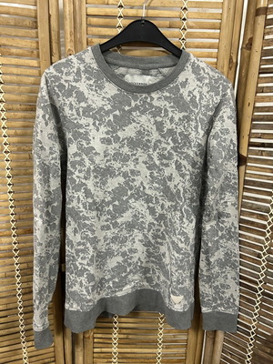 Rockerbox grey patterned sweatshirt, size S