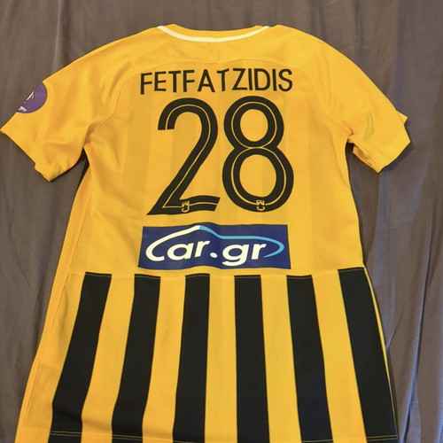 Aris matchworn football jersey, Aris vs Olympiakos 8/7/2020