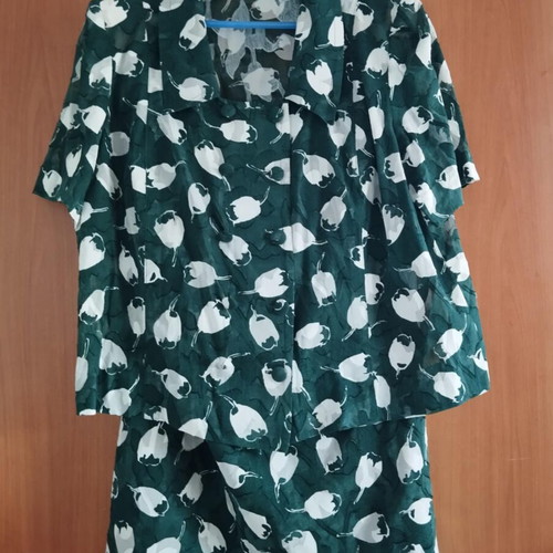 Spring suit like new, handmade, size L-XL