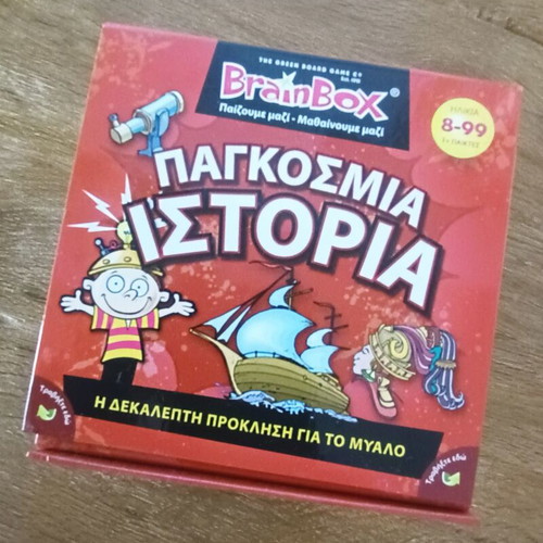 Brain Box World History board game like new