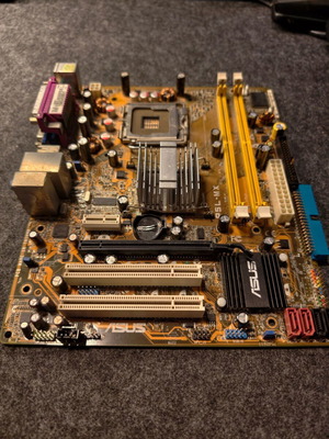 Asus P5L-MX Micro-ATX motherboard used, LGA775 socket, Intel GMA 950
