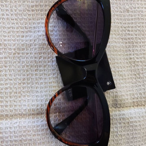 Solo-Solis NDL2342 sunglasses with dark brown and honey frame, black degrade UV400 Cat.3 lens