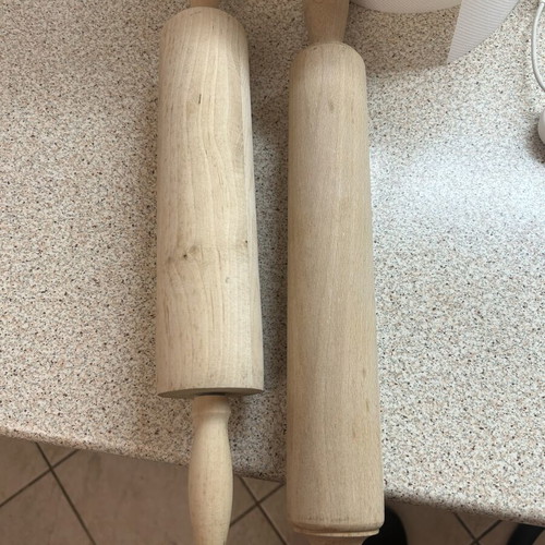 Rolling pins set of 2, new